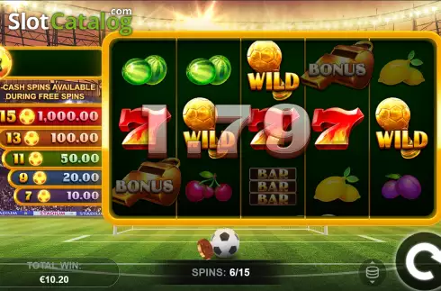 Скрин8. Football Blast слот