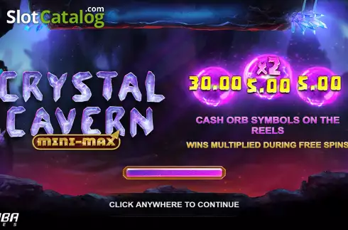 Скрин2. Crystal Cavern Mini-Max слот