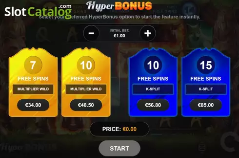 Скрин7. Blazing Bull 2 Mini-Max слот