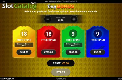 Скрин4. 9 Blazing Cashpots Megaways слот