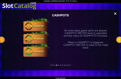 Скрин8. Joker Leprechauns Hit 'n' Roll слот