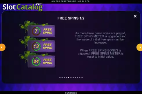Скрин9. Joker Leprechauns Hit 'n' Roll слот