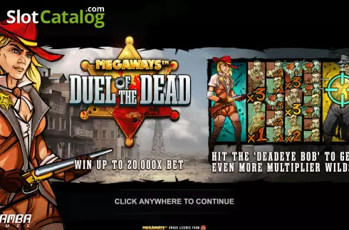 Скрин2. Duel Of The Dead Megaways слот