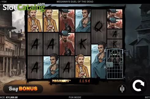 Скрин3. Duel Of The Dead Megaways слот