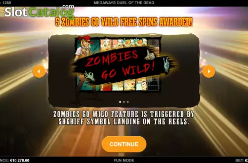 Скрин6. Duel Of The Dead Megaways слот