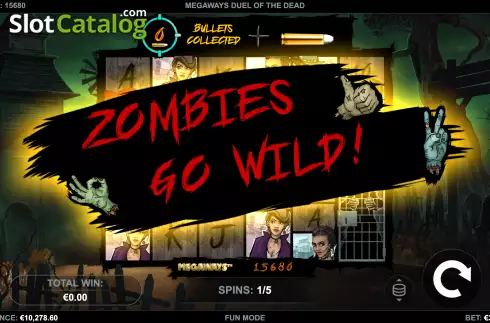 Скрин7. Duel Of The Dead Megaways слот