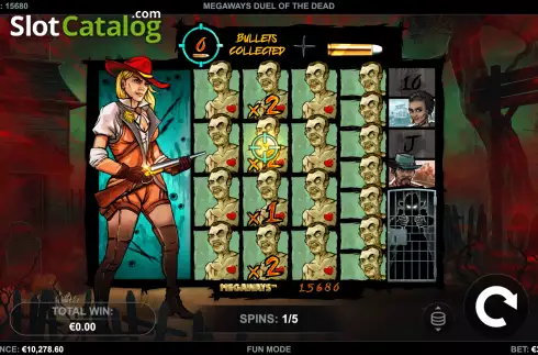 Скрин8. Duel Of The Dead Megaways слот