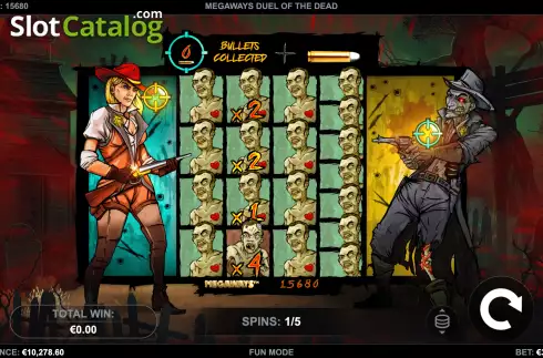 Скрин9. Duel Of The Dead Megaways слот