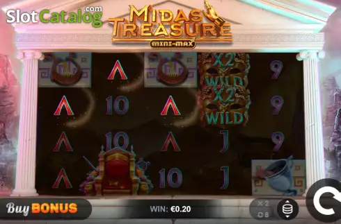 Скрин4. Midas Treasure Mini-max слот