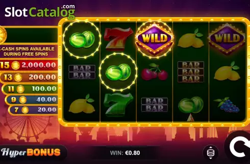 Win screen 2. Vegas Blast Mini-max слот