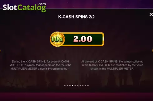K-Cash spins screen 2. Vegas Blast Mini-max слот