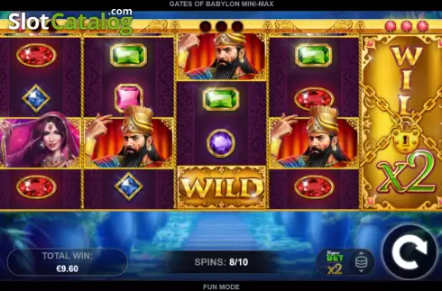 Скрин7. Gates of Babylon Mini-max слот