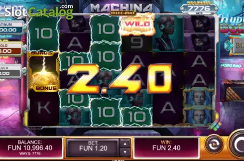 Скрин3. Machina Megaways Mini-max слот