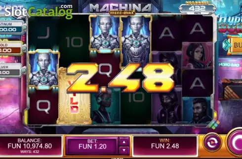 Скрин4. Machina Megaways Mini-max слот