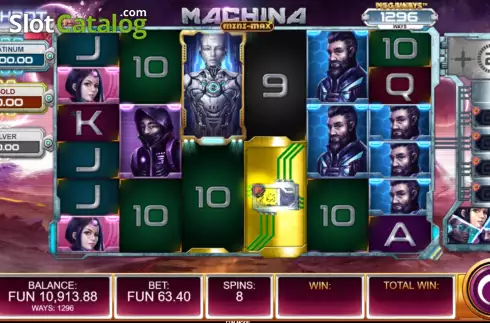 Скрин6. Machina Megaways Mini-max слот