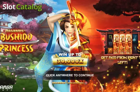 Скрин2. Megaways Bushido Princess слот