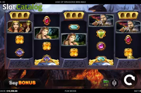 Скрин2. Age of Dragons Mini-max слот
