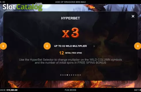 Скрин7. Age of Dragons Mini-max слот