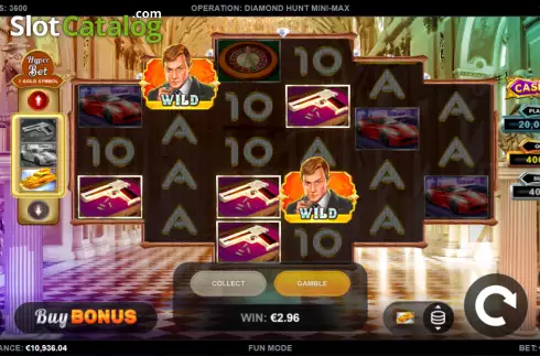 Скрин4. Operation: Diamond Hunt Mini-max слот