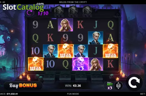 Скрин2. Wilds from the Crypt слот