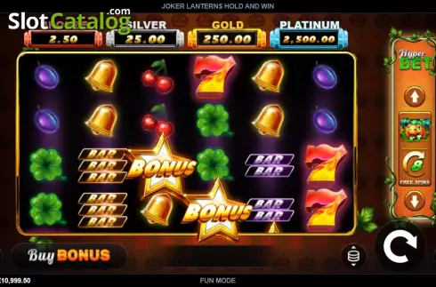 Скрин2. Joker Lanterns Hold and Win слот