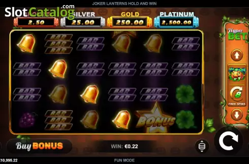 Скрин3. Joker Lanterns Hold and Win слот