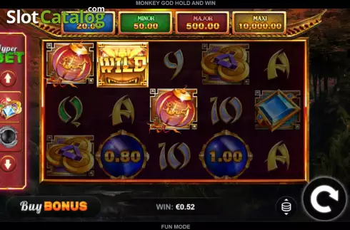 Скрин3. Monkey God Hold and Win слот