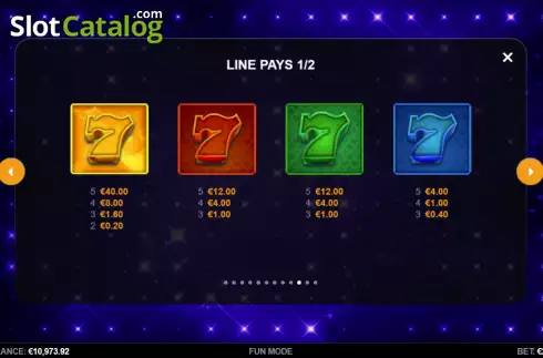 Скрин4. AllStar 7s Hold and Win слот
