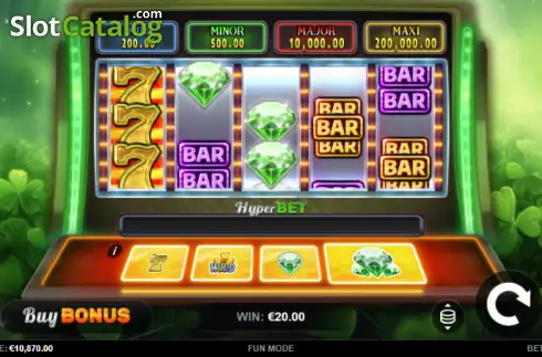 Скрин3. Emerald Bounty 7s Hold and Win слот