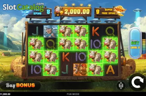 Скрин2. Moo Snatchers слот