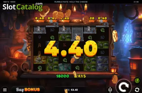 Скрин3. Rumble Ratz Hold the Cheese слот