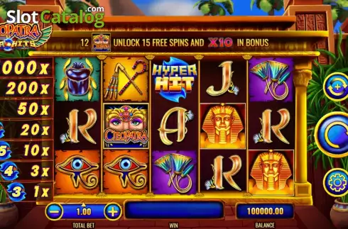 Скрин2. 9 Blazing Cashpots 50k слот