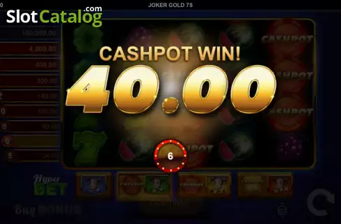 Скрин3. Joker Gold 7s слот