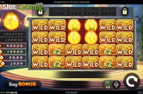 Скрин2. Champion Blitz Hold and Win слот