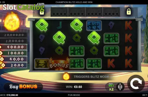 Скрин3. Champion Blitz Hold and Win слот