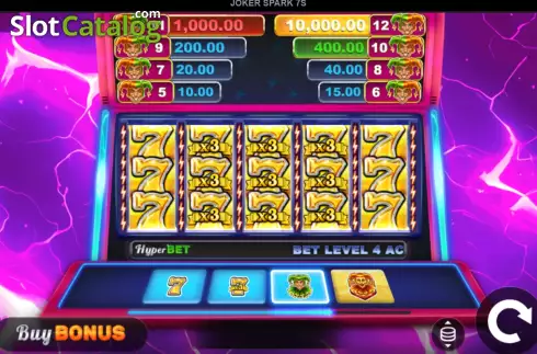 Скрин2. Joker Spark 7s слот
