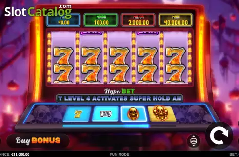 Скрин2. Skull Spirit 7s Hold and Win слот