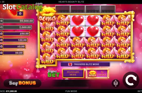 Скрин2. Hearts Bounty Blitz слот