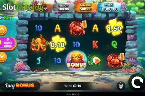 Скрин3. St. Patrick's Aqua Magic слот