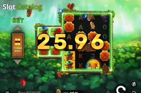 Скрин3. Emerald Bisons PrizeMatch слот