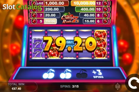 Скрин3. Cherry Rush 7s слот
