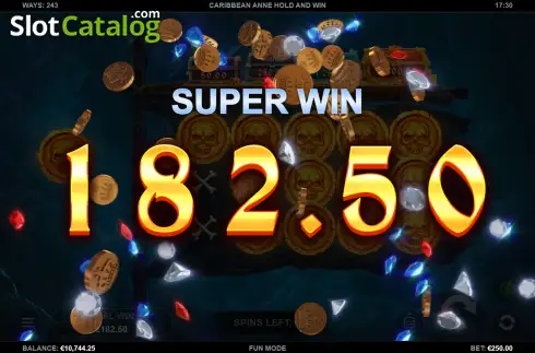 Скрин3. Caribbean Anne Hold and Win слот
