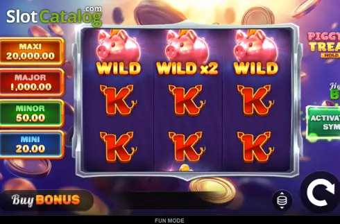 Скрин2. Piggy Bank Treasure Hold and Win слот