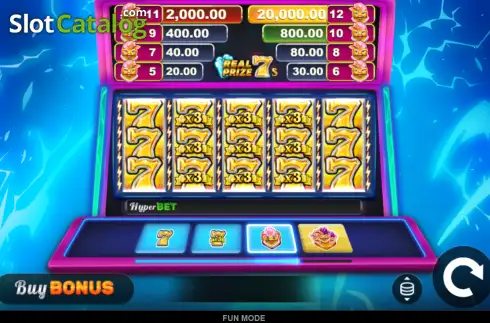 Скрин2. Real Prize 7s слот