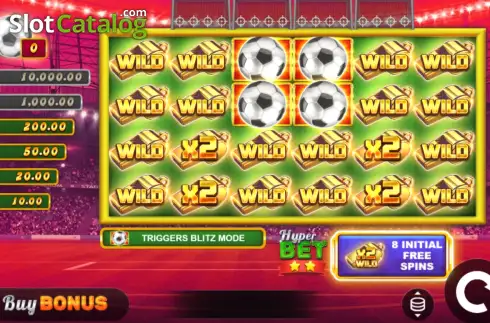 Скрин2. Soccer Storm Hold and Win слот