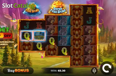 Скрин3. Bisonado 2 PrizeMatch слот