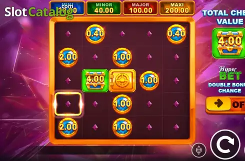 Скрин3. Chest Chaser Hold and Win слот