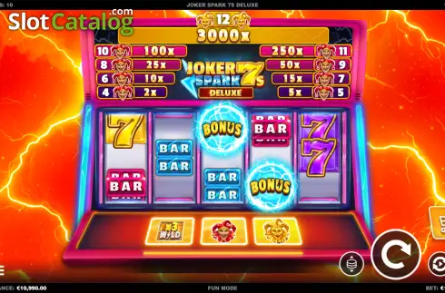 Скрин2. Joker Spark 7s Deluxe слот