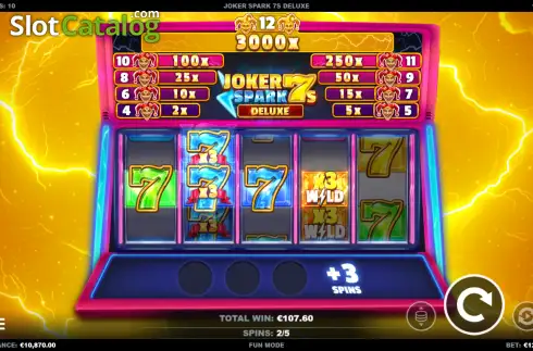 Скрин3. Joker Spark 7s Deluxe слот