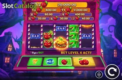 Скрин2. Scary Cherry 7s слот
